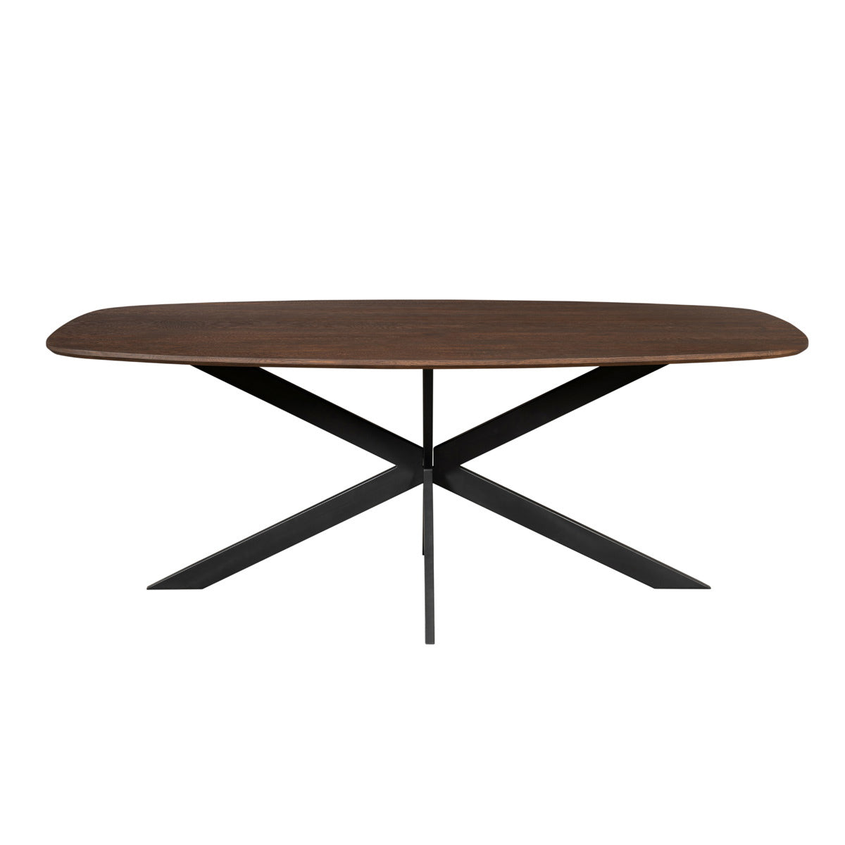 StarFurn - Eettafel Deens Ovaal Bruin Hout - 180x90x76cm - Ferris