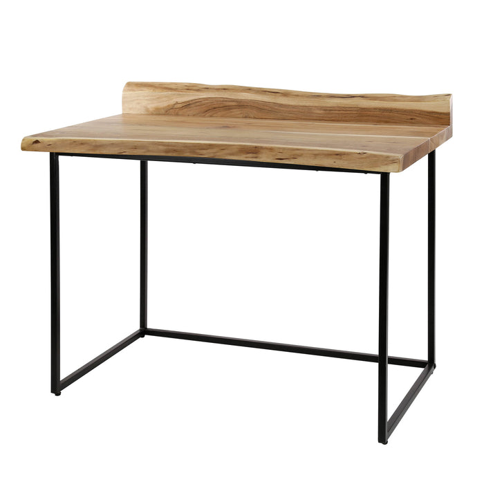 Giga Meubel - Bureau Naturel Acaciahout - 110x60x76cm - Live Edge