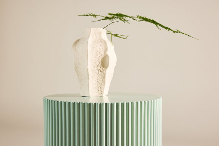 Fjôrd - Bijzettafel Rond - Lichtgroen - 31cm - Lenox