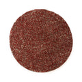 Tapeso Rond hoogpolig vloerkleed - Blend rood|grijs - 160 cm