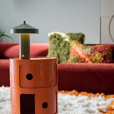 OYOY Living Hatto Tafellamp - Olijf