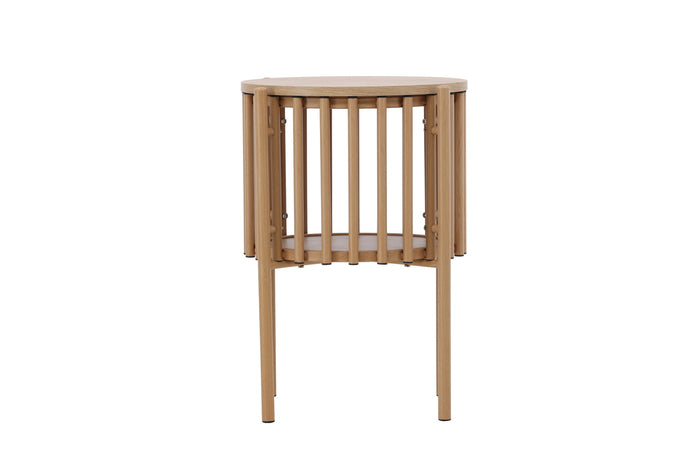 Fjôrd - Bijzettafel - Naturel - 45x45x65cm - Rubbo