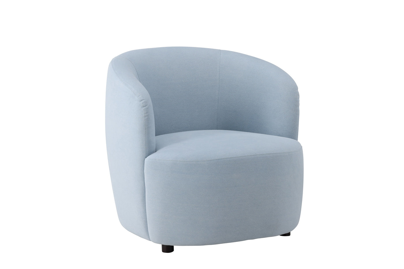 Fjôrd - Fauteuil Blauw Stof - 85x79x77cm - Bobbo