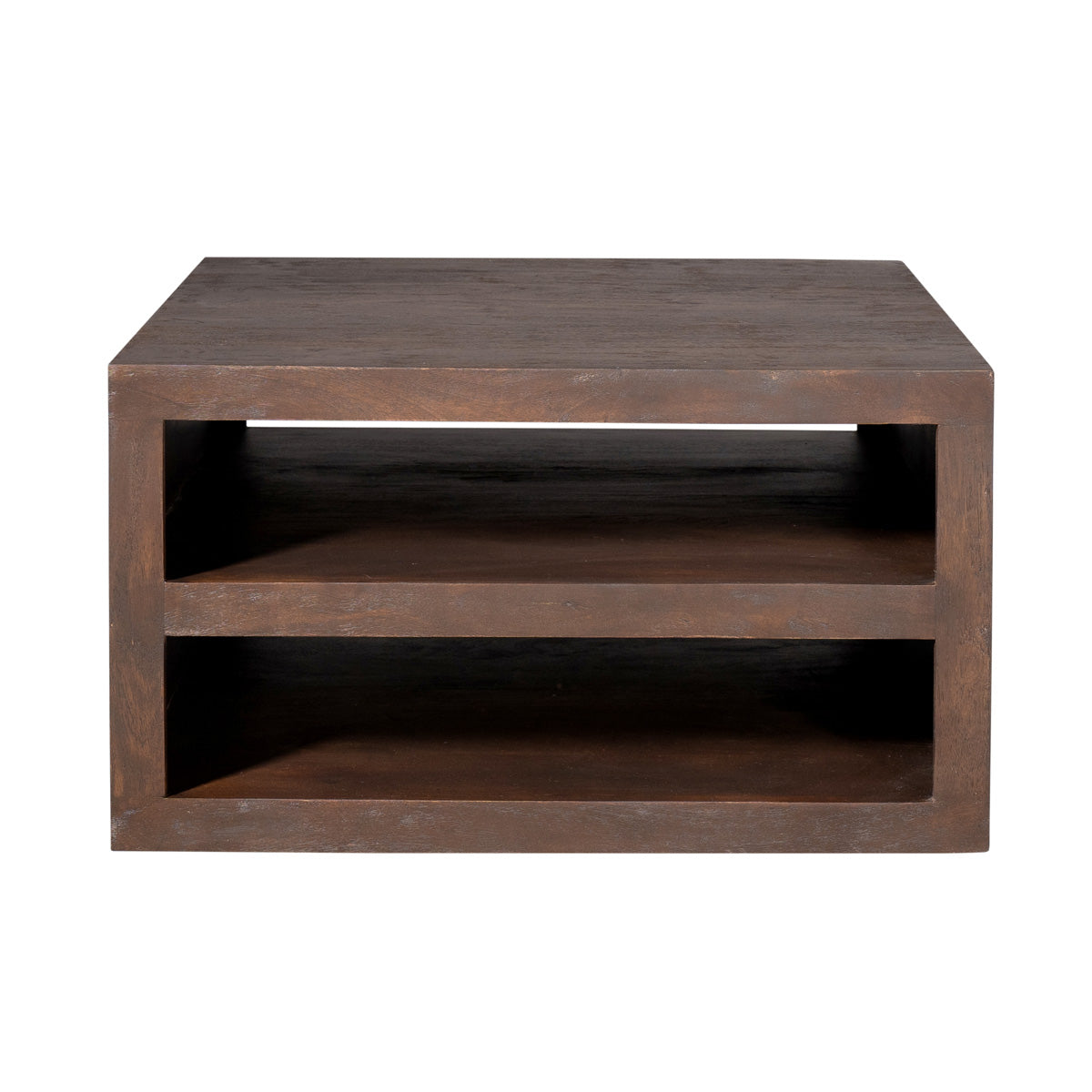 StarFurn - Salontafel Bruin Hout - 80x80x40cm - Brussel