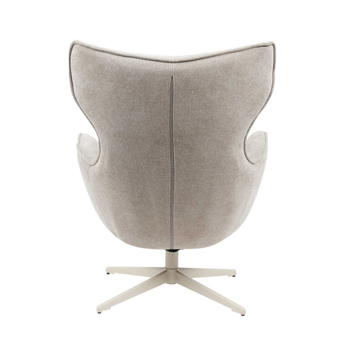 StarFurn - Fauteuil Taupe Stof - Draaibaar - Julia