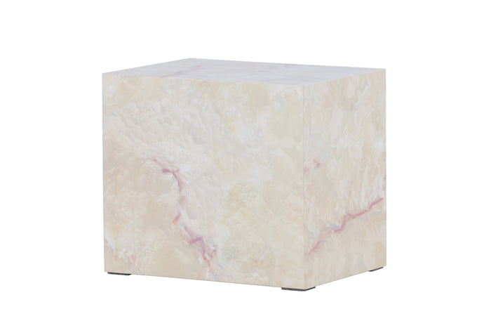 Fjôrd - Bijzettafel Rechthoek - Travertinlook - 35cm - York