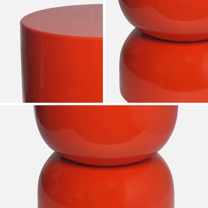 sweeek - Bijzettafeltje, tafeltje naast bank, nachtkastje metaal