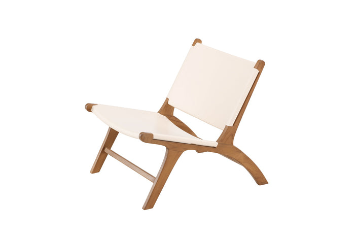 Fjôrd - Loungestoel Naturel Teakhout - Rike