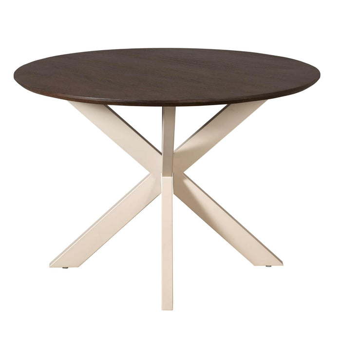 Starfurn Eettafel Madison Brown | 110 cm | Poot Sand