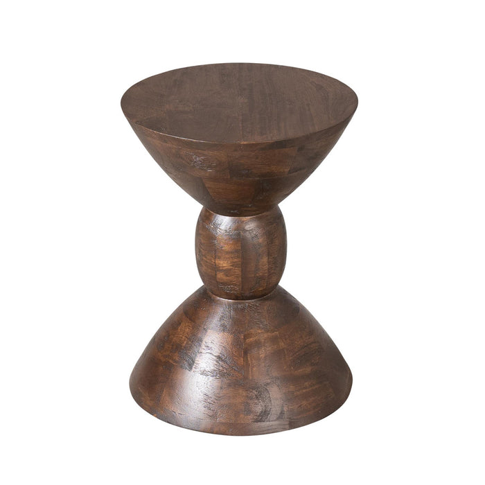 StarFurn - Bijzettafel Bruin Hout - 30x30x40cm - Ron