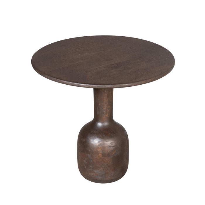 StarFurn - Bijzettafel Bruin Hout - 50x50x45cm - Donna