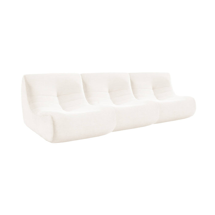 sweeek - Fauteuils corduroy Sokol 1 zitplaats (set van 3)