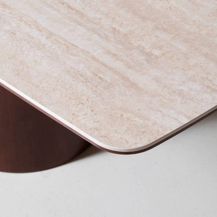 Giga Meubel - Eettafel Thomas Walnoot Keramisch 200cm