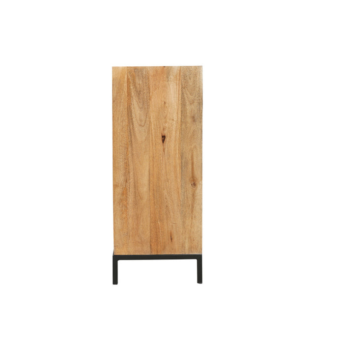 StarFurn - Ladekast Naturel Hout - 50x40x120cm - RichWood