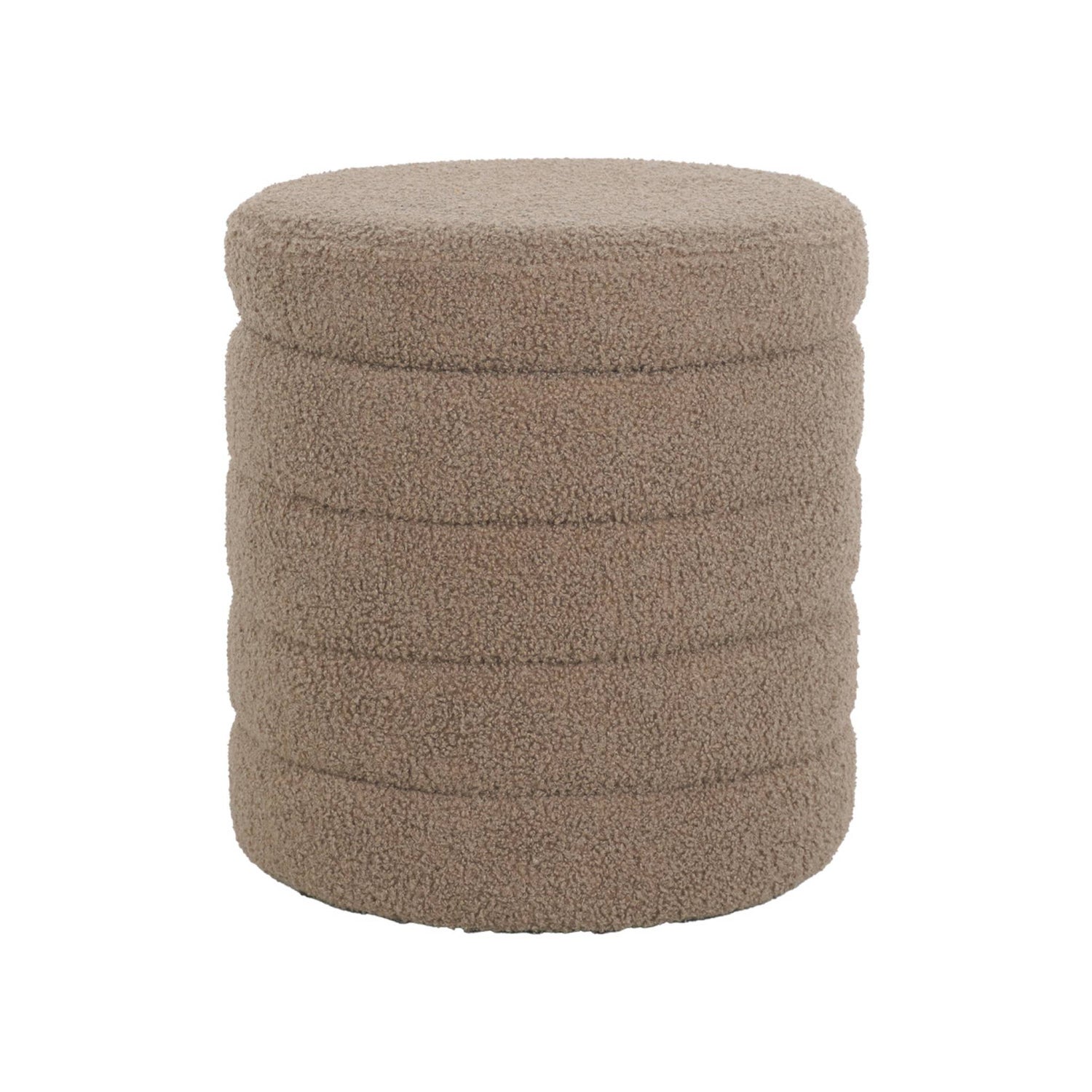 sweeek - Kruk met opbergruimte in boucléstof