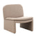 Fjôrd - Fauteuil Bruin Stof - 80x70x82cm - Bonn
