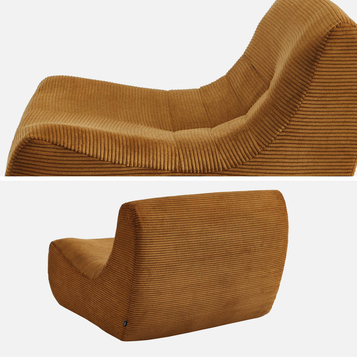 sweeek - Fauteuils corduroy Sokol 1 zitplaats (set van 3)