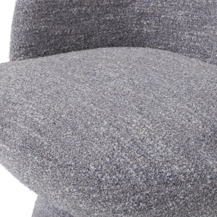 WOOOD Shuffle Draaifauteuil - Melange - Grijs - 72x73x71