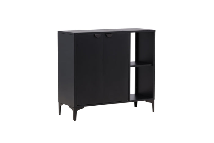 Fjôrd - Dressoir Zwart Staal - 110x42x100cm - Piring