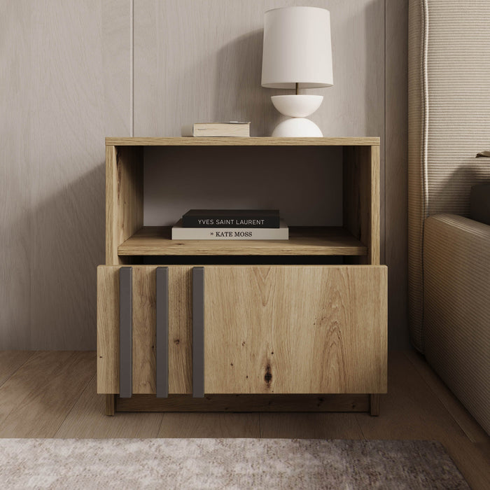 Meubella - Nachtkastje Nauru - Eiken