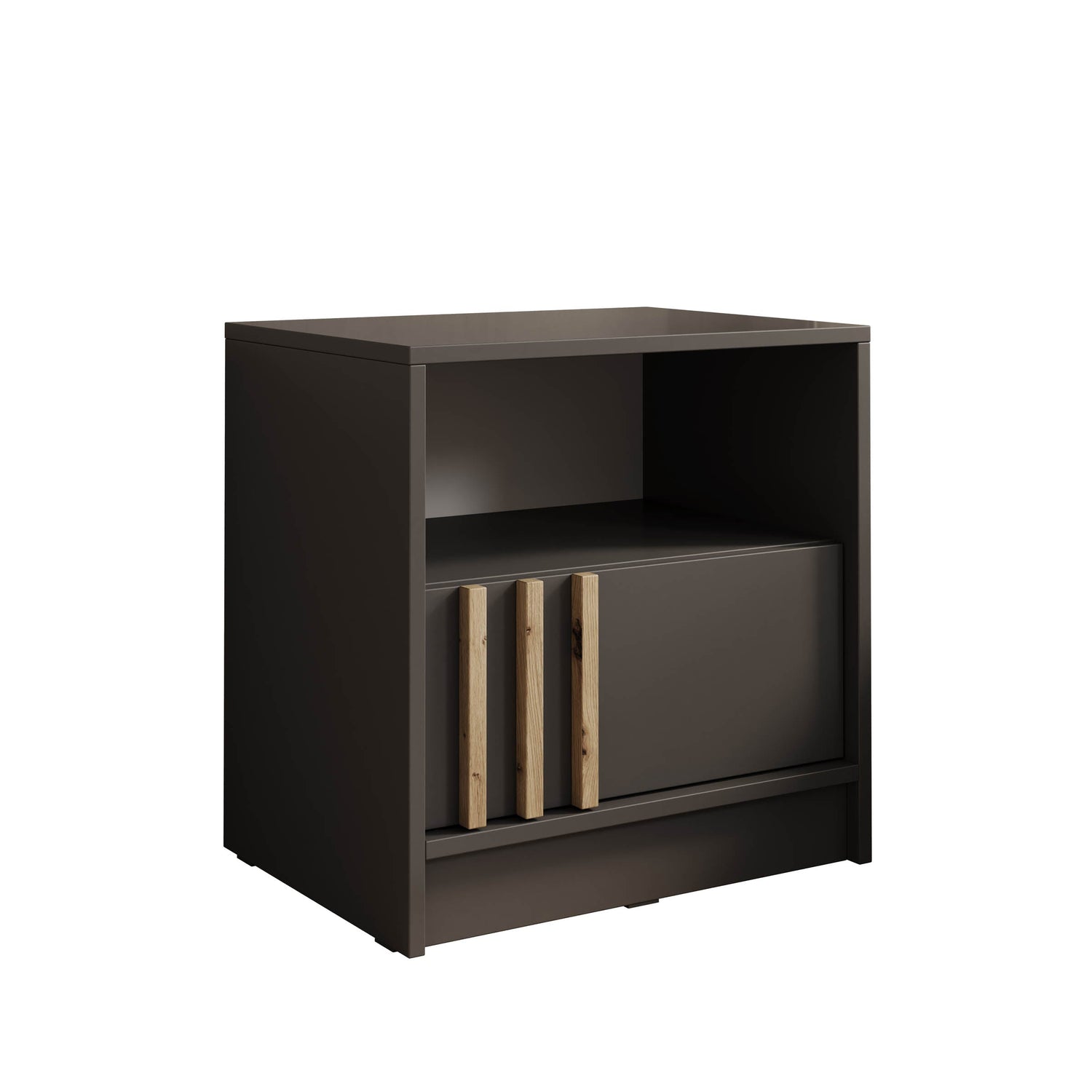 Meubella - Nachtkastje Nauru - Antraciet