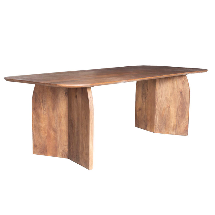 Giga Meubel - Eettafel Deens Ovaal - Donkerbruin - 280cm - Dalarna