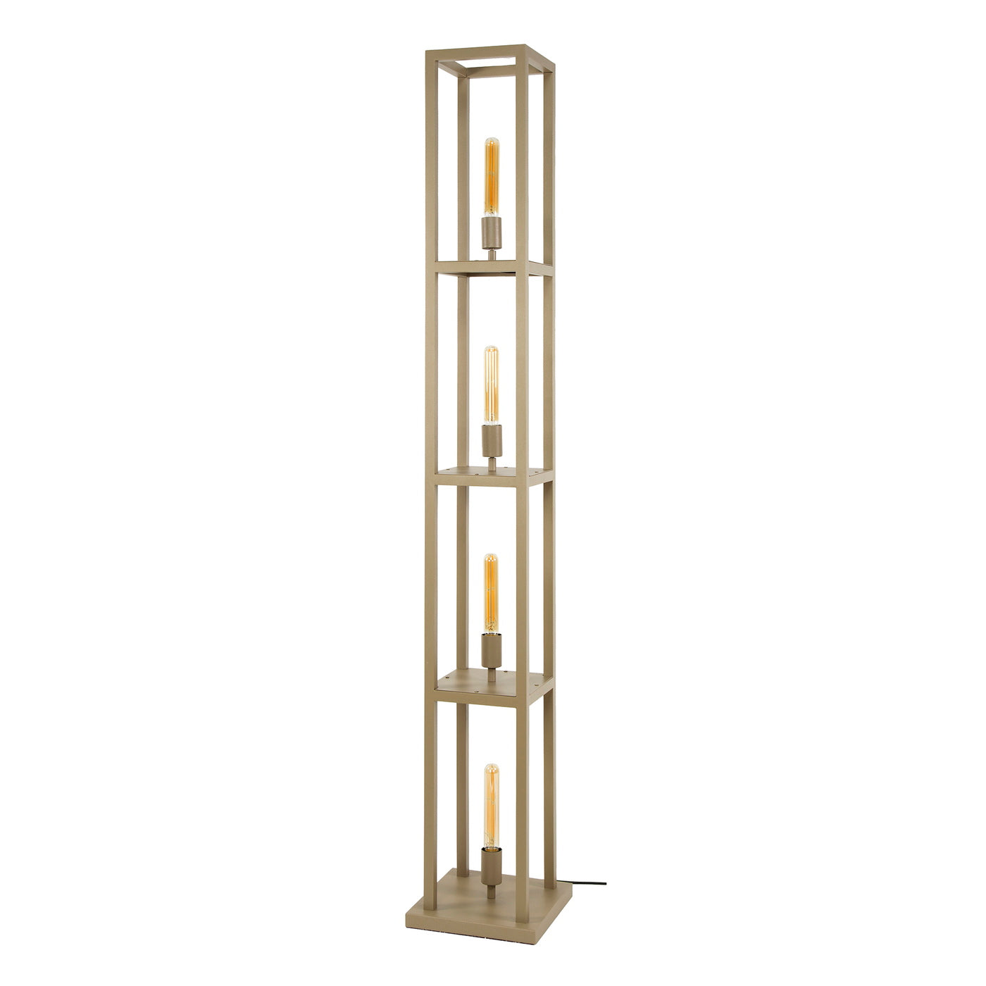Giga Meubel - Vloerlamp Beige - 4-Lichts - Quadra