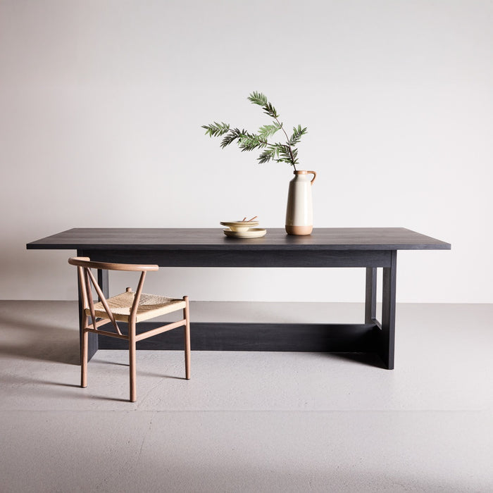 Fjôrd - Eettafel Rechthoek - Zwart - 235cm - Milly