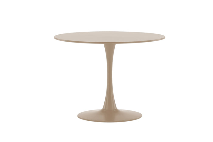 Fjôrd - Eettafel Rond - Beige - 100x100x75cm - Glade