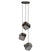 Giga Meubel - Hanglamp Chrome - 3-Lichts - Rock