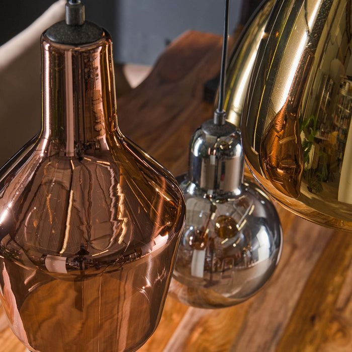 Giga Meubel - Hanglamp Multicolor - 6-Lichts - 150cm - Driekleur