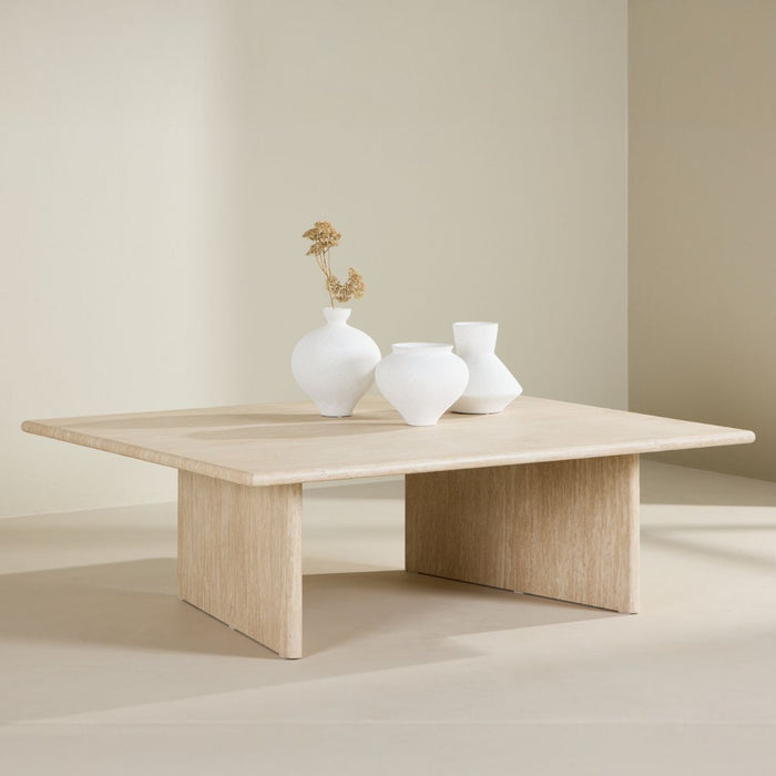 Fjôrd - Salontafel Rechthoek - Travertinlook - 120 - Skagen