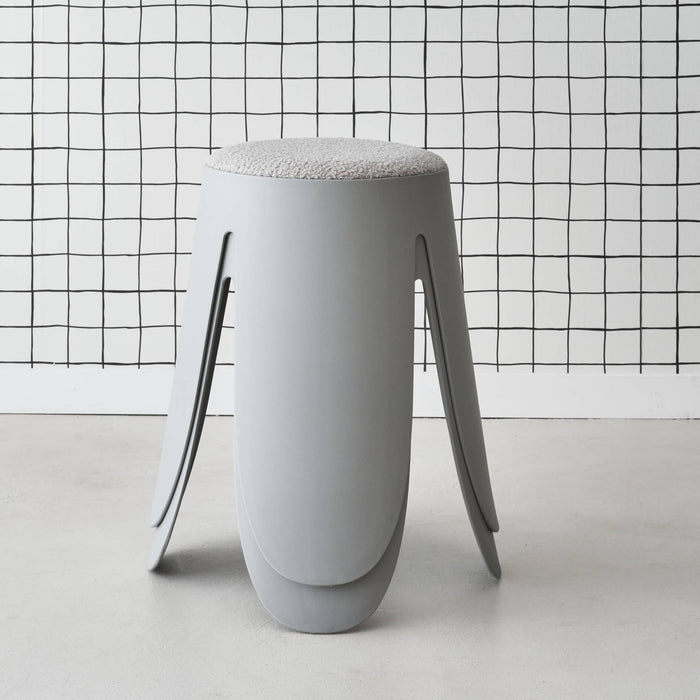 sweeek - Set van 2 stapelkrukken, Ø30 | 44 x H46cm