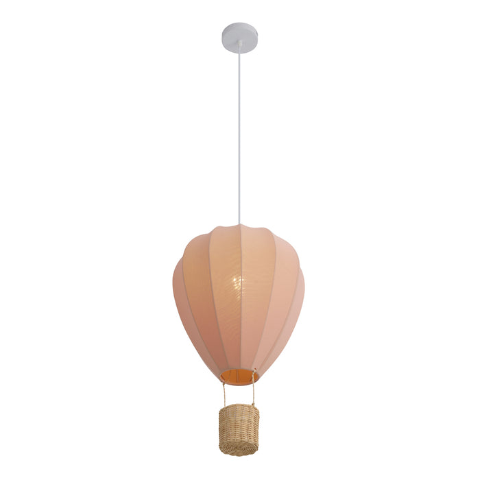 QAZQA Kinder hanglamp roze luchtballon - Air Balloon
