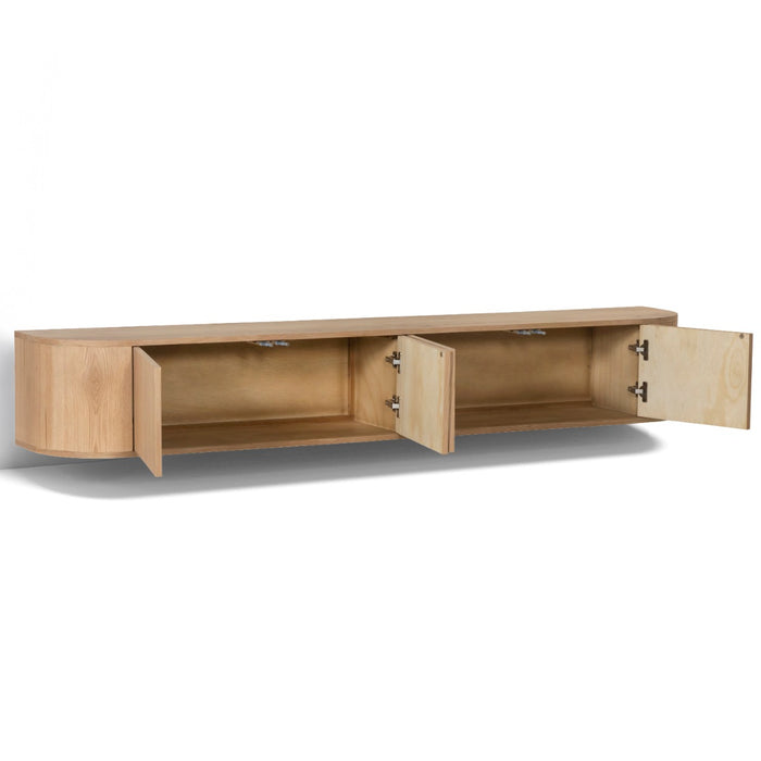 Livingfurn - TV-Meubel Novero Zwevend - 35x220x33cm