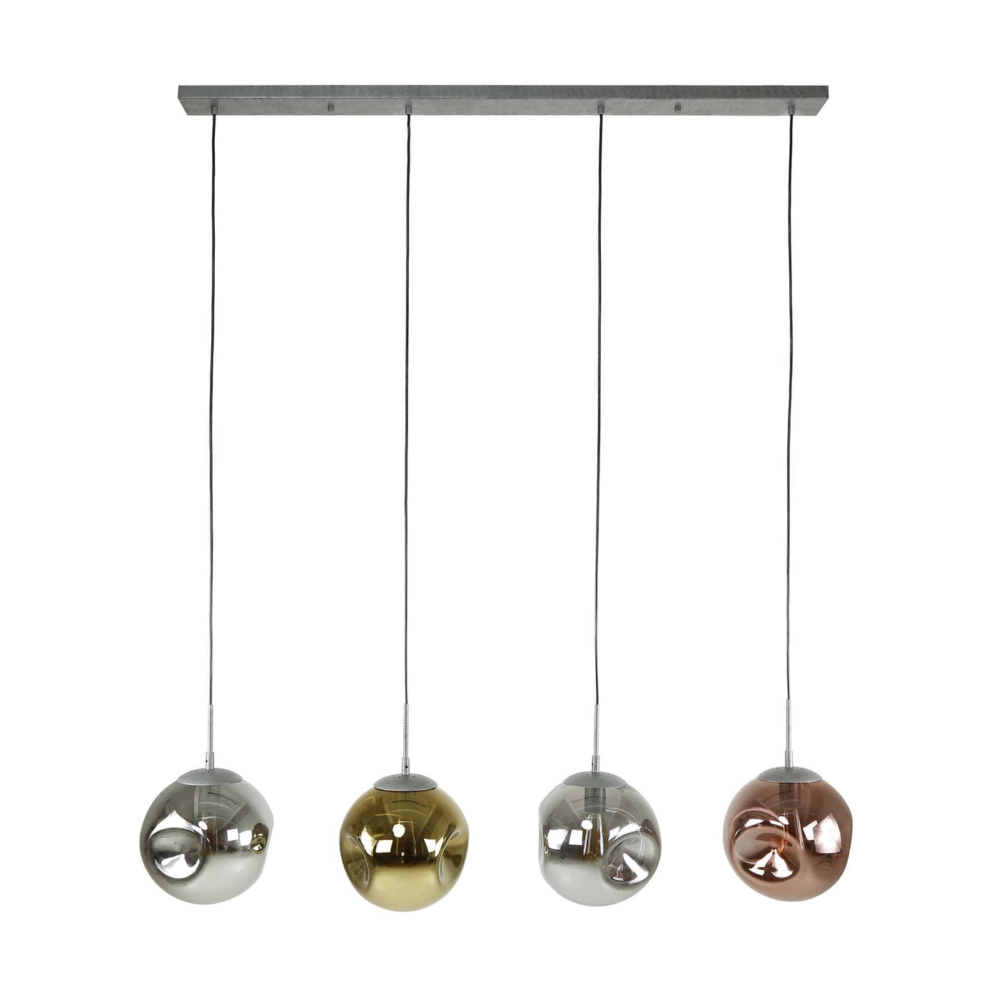 Giga Meubel - Hanglamp Zilver - 130x150x25cm - Stellar