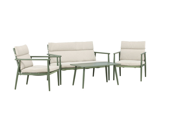 Fjôrd - Tuinset Groen Stof|Staal - 80x120x80cm - Mazzaro