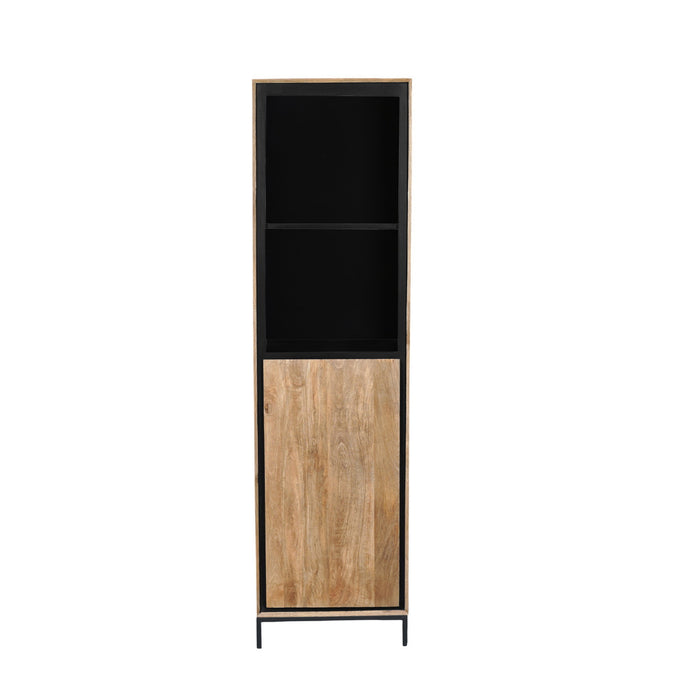 StarFurn - Boekenkast Naturel Hout - 60x45x220cm - RichWood