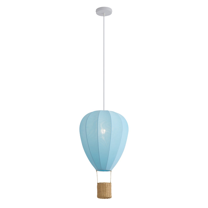 QAZQA Kinder hanglamp blauw luchtballon - Air Balloon