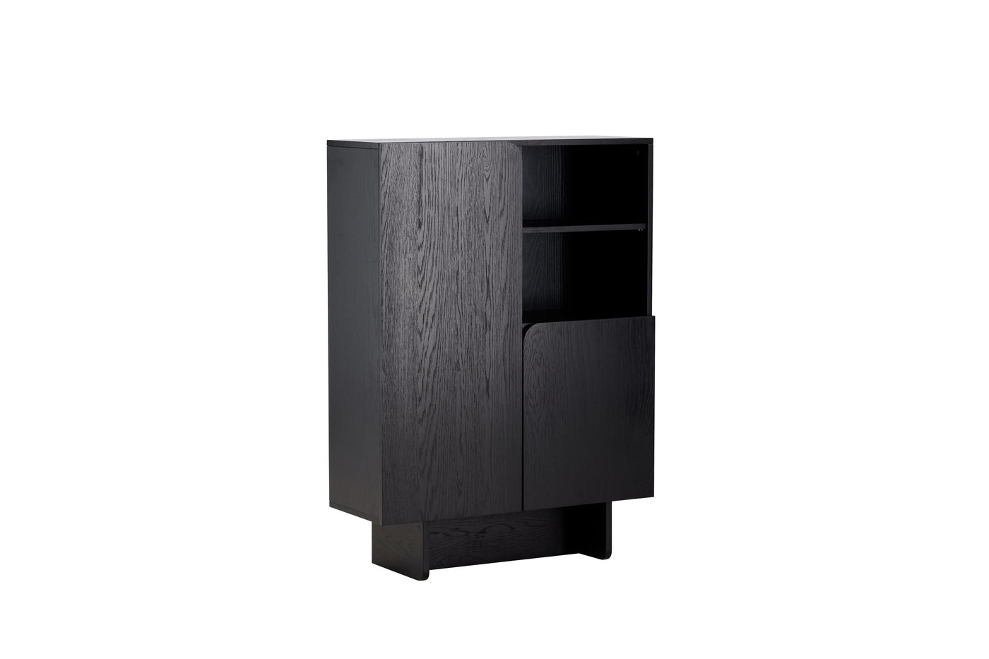 Fjôrd - Kast Zwart MDF - 80x30x110cm - Tyresö