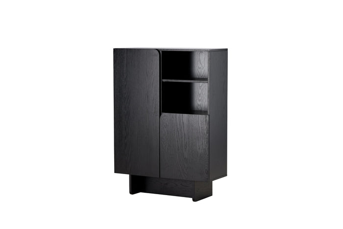 Fjôrd - Kast Zwart MDF - 80x30x110cm - Tyresö