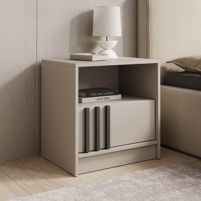 Meubella - Nachtkastje Nauru - Beige