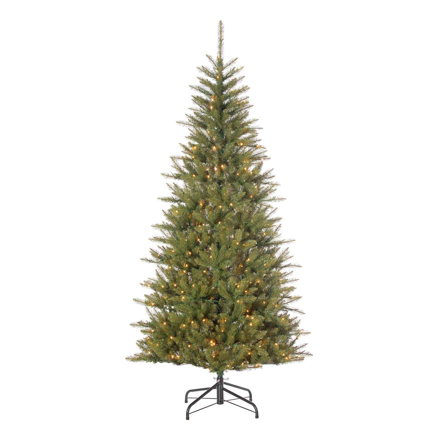 Black Box Kunstkerstboom Malden - 117x117x230 cm - PVC - Groen - 500LED