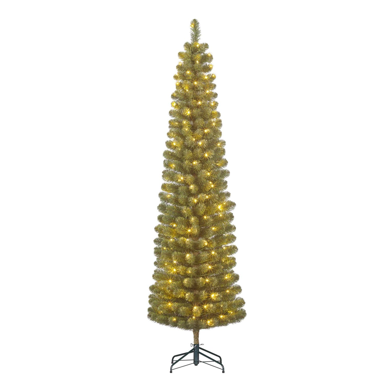 Black Box Kunstkerstboom Charlton - 63x63x260 cm - PVC - Groen - 230LED