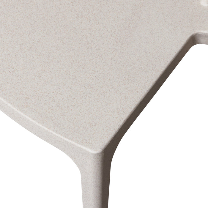 WOOOD Bliss Tuinstoelen - Plant Fiber - Off White Melange - Set van 2