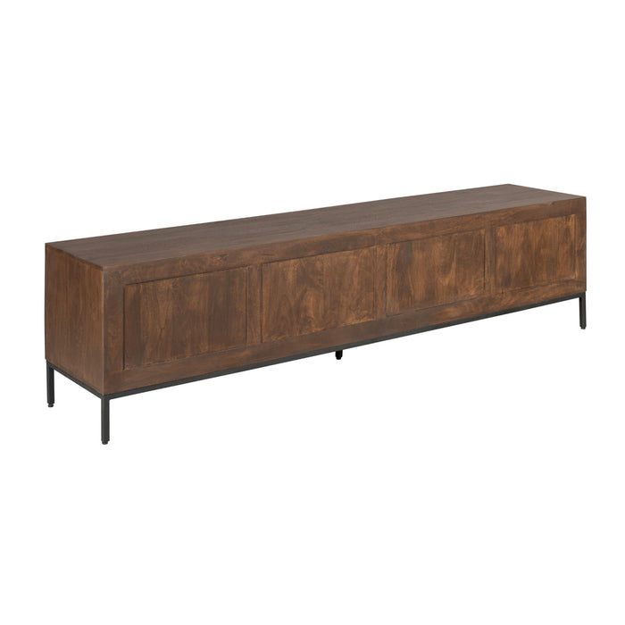 StarFurn - Tv-meubel Bruin Hout - 210x45x55cm - Madison