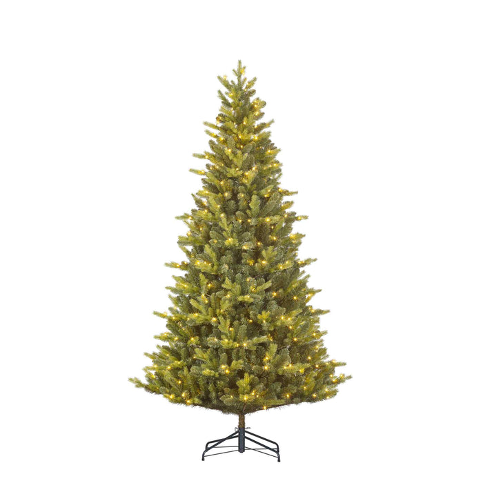 Black Box Kunstkerstboom Atmore - 126x126x215 cm - PVC|Polyethyleen - Groen - 370LED
