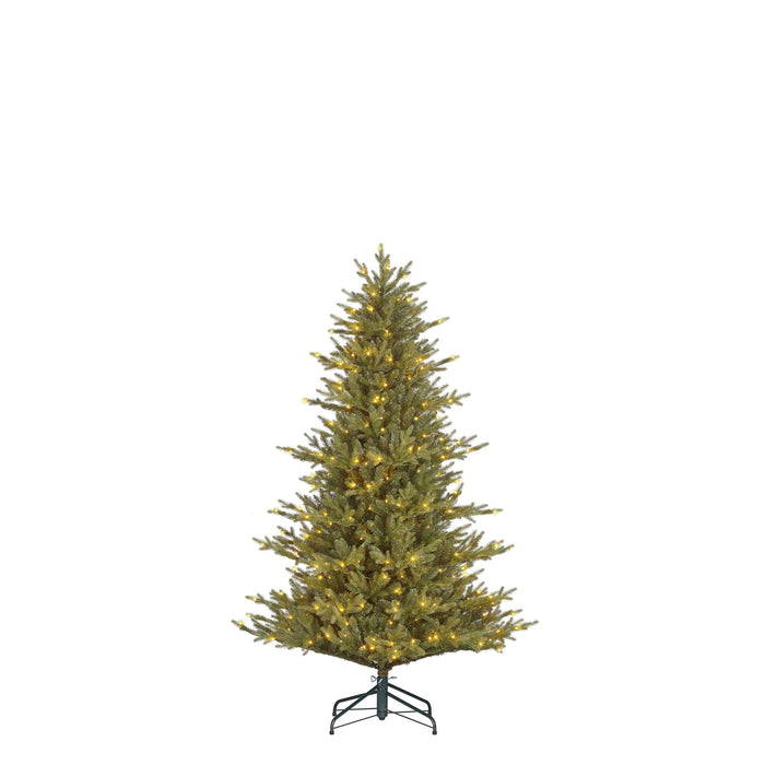 Black Box Kunstkerstboom Meran - 102x102x155 cm - PVC|Polyethyleen - Groen - 168LED