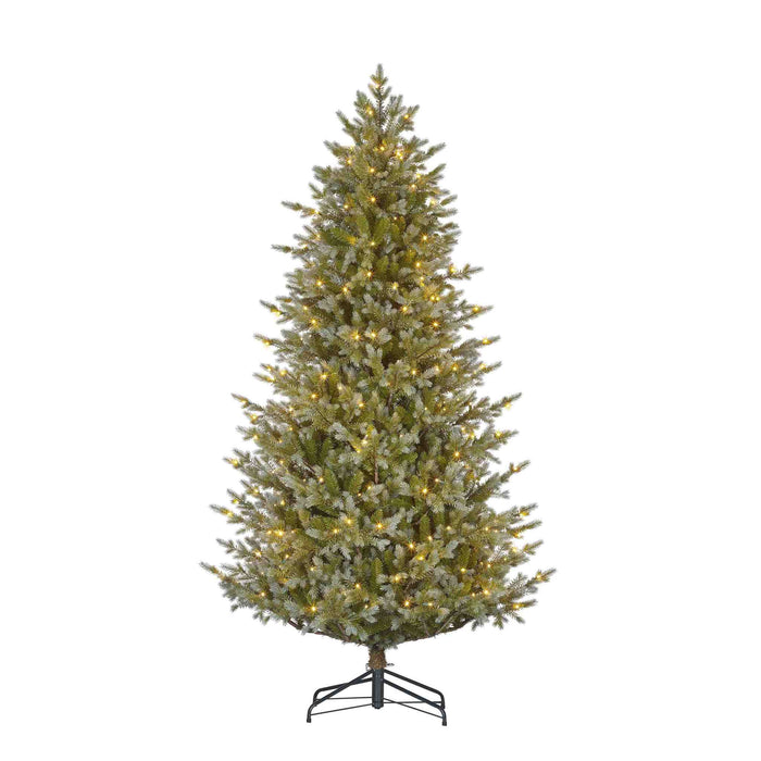Black Box Kunstkerstboom Ardley - 124x124x230 cm - PVC|Polyethyleen - Groen - 280LED