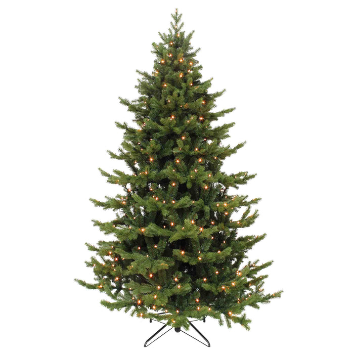Triumph Tree Kunstkerstboom Sherwood - 239x239x425 cm - PVC|Polyethyleen - Groen - 1840LED